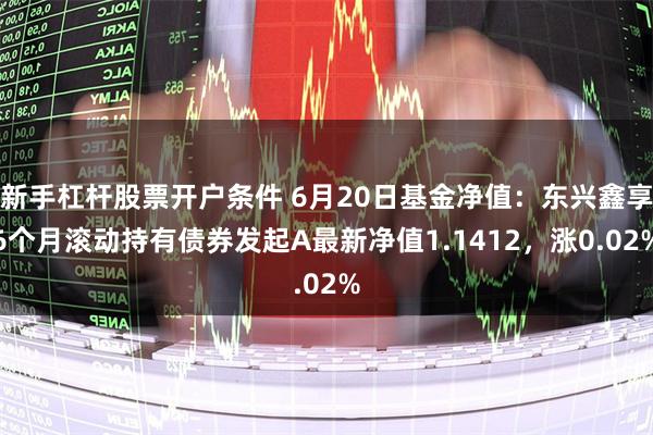 新手杠杆股票开户条件 6月20日基金净值：东兴鑫享6个月滚动持有债券发起A最新净值1.1412，涨0.02%