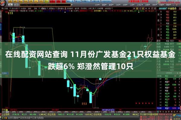 在线配资网站查询 11月份广发基金21只权益基金跌超6% 郑澄然管理10只